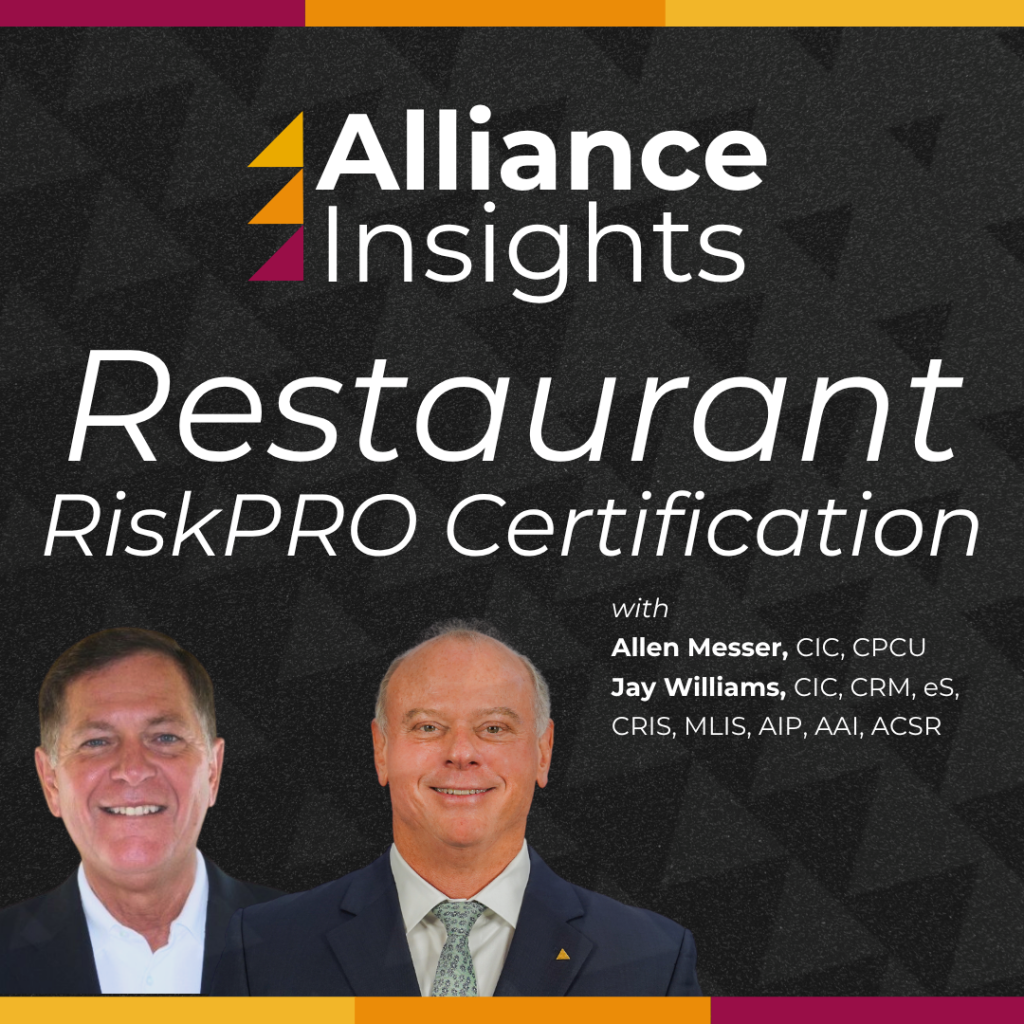 The Value of the Restaurant RiskPRO Certification Risk & Insurance ...